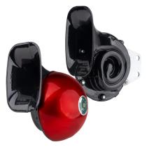 AMIO 04075 - SET DE 2 BOCINAS ROJAS 125MM 12V AMIO-04075