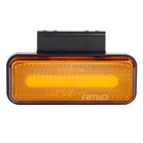 AMIO 02376 - PILOTO LED LATERAL CATADRIóPICO, RECTANGULAR, áMBAR, CON POR