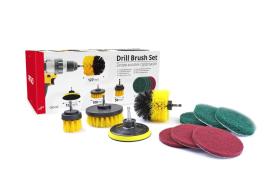 AMIO 02593 - JUEGO DE CEPILLOS PARA LIMPIEZA - 10 PIEZAS