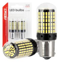 AMIO 04473 - BOMBILLAS LED CANBUS 1156 BA15S P21W R10W R5W 4SMD 1860 BLAN