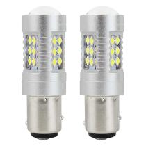 AMIO 01438 - LED CANBUS 3030 24SMD 1157 BAY15D P21/5W WHITE 12V/24V