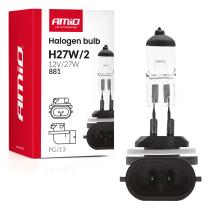 AMIO 04413 - BOMBILLA HALóGENA H27W/2 881 PGJ13 12V 27W AMIO-04413