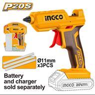 Ingco CGGLI2001 - PISTOLA COLA TERMOFUSIBLE 20V