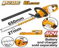 Ingco CHTLI40028 - CORTASETOS 40V 650MM
