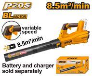 Ingco CABLI20428 - SOPLADOR JARDIN 20V