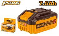 Ingco FBLI2075 - BATERIA 20V 7,5AH