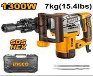 Ingco PDB130018 - MARTILLO DEMOLEDOR 1300W 7KG
