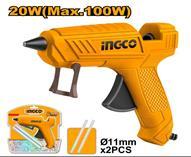 Ingco GG148 - PISTOLA COLA TERMOFUSIBLE 20-100W