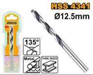 Ingco DBT1201254 - BL BROCA METAL HSS 4341 12,5MM
