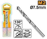 Ingco DBT11300751 - BL BROCA METAL HSS M2 7,5MM