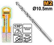 Ingco DBT11301051 - BL BROCA METAL HSS M2 10,5MM