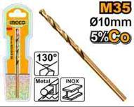 Ingco DBT01131001 - BL BROCA METAL COBALTO M35 10MM
