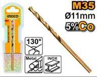 Ingco DBT01131101 - BL BROCA METAL COBALTO M35 11MM