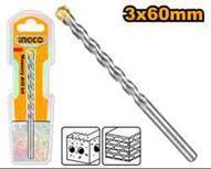 Ingco DBM2110360 - BL BROCA HORMIGON 3X60MM