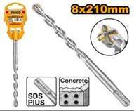 Ingco DBH1210803C - BL BROCA HORMIGON SDS-PLUS 8X210MM