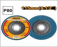 Ingco FDZ1153 - DISCO LAMINAS CIRCONIO 115MM P80
