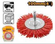 Ingco WB41005 - CEPILLO DISCO NYLON 100MM