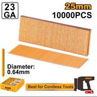 Ingco ANA06825 - AGUJA CLAVADORA 23GA 25MM 10000 PCS