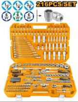 Ingco HKTHP22161 - JGO HERRAMIENTAS 216 PCS
