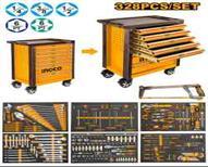 Ingco HTCS273281 - CARRO HERRAMIENTAS 328 PCS