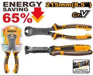Ingco HCECP58200 - ALICATE CORTE FRONTAL PLUS 215MM