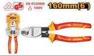 Ingco HICCB28160 - ALICATE CORTA-CABLES AISLADO 160MM