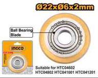 Ingco HTC04602B - RODEL CORTADOR CERAMICO C/COJINETE 22X6X2MM