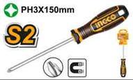 Ingco HSDPH3150 - DESTORNILLADOR ESTRELLA PH3X150MM