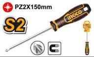 Ingco HSDPZ2150 - DESTORNILLADOR POZIDRIV PZ2X150MM