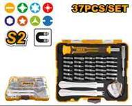 Ingco HKSDB0378 - JGO DESTORNILLDORES PRECISION 37 PCS