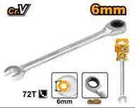 Ingco HCSPAR061 - LLAVE RACHET 6MM