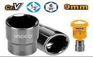 Ingco HHAST12091 - VASO HEXAGONAL DE 1/2' 9MM