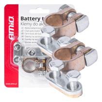 AMIO 01392 - TERMINAL PARA BATERíA DE COCHE 2 UNID.