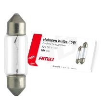 AMIO 02554 - BOMBILLAS HALóGENAS C5W FESTOON 41MM 12V 10 UNID.
