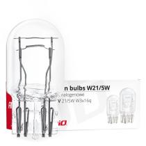AMIO 02552 - BOMBILLAS HALóGENAS T20 W21/5W W3X16D 12V 21W/5W 10 UNID.