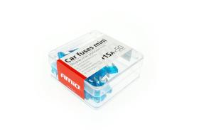 AMIO 02220 - FUSIBLES MINI CAJA 50 UNIDS 15A