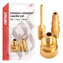 AMIO 04502 - JUEGO DE ADAPTADORES PARA INFLADO M8 AMIO-04502
