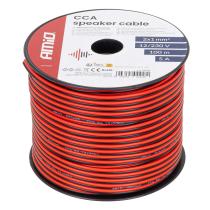 AMIO 04458 - CABLE DE ALTAVOZ BIPOLAR CCA 2X1 MM2 100 M 5 A AMIO-04458