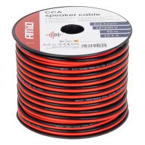 AMIO 04460 - CABLE DE ALTAVOZ UNIPOLAR CCA 2X2,5 MM2 50 M 12,5 A AMIO-044