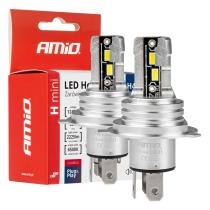 AMIO 03331 - BOMBILLA LUZ DE CRUCE LED HEADLAMP H4/H19 H-MINI AMIO