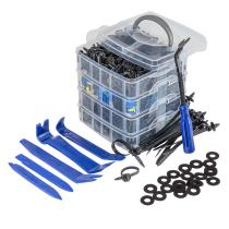 AMIO 04746 - JUEGO DE CLIPS Y EXTRACTORES 1211 PIEZAS AMIO-04746