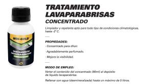 Win - Gold 814WLPC - LIMPIA PARABRISAS CONCENTRADO 80ML