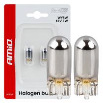 AMIO 04628 - BOMBILLAS HALóGENAS WY5W 12V5W LUMITEC CHROME DOS UNIDADES A