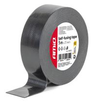 AMIO 04855 - CINTA AUTO-FUSIONANTE NEGRA 25MM X 5M X 0.5MM AMIO-04855