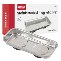 AMIO 04917 - CUENCO MAGNéTICO DE ACERO INOXIDABLE 150X65X27MM AMIO-04917