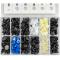 Jbm 52900 - ESTUCHE CLIPS PLAST. FIAT 308 PZAS.