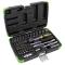 Jbm 53102 - ESTUCHE DE HERRAMIENTAS CON 56 PIEZAS CON VASOS DE 12 CANTOS