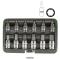 Jbm 53105 - SET 12 PIEZAS 1/2" PUNTA HEXAGONAL