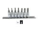 Jbm 53127 - JUEGO DE 7 PUNTAS TORX INVIOLABLE 1/4"