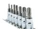 Jbm 53127 - JUEGO DE 7 PUNTAS TORX INVIOLABLE 1/4"
